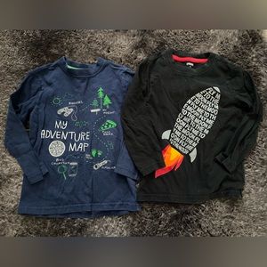 2 Gymboree boys long sleeve shirts